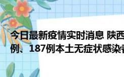 今日最新疫情实时消息 陕西11月14日新增40例本土确诊病例、187例本土无症状感染者