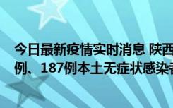 今日最新疫情实时消息 陕西11月14日新增40例本土确诊病例、187例本土无症状感染者