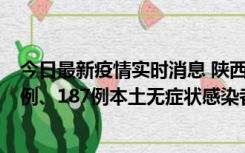 今日最新疫情实时消息 陕西11月14日新增40例本土确诊病例、187例本土无症状感染者