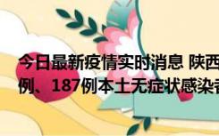 今日最新疫情实时消息 陕西11月14日新增40例本土确诊病例、187例本土无症状感染者