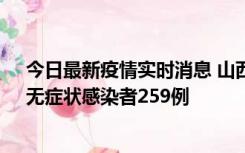 今日最新疫情实时消息 山西11月15日新增本土确诊66例、无症状感染者259例