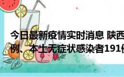 今日最新疫情实时消息 陕西11月15日新增本土确诊病例62例、本土无症状感染者191例