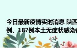 今日最新疫情实时消息 陕西11月14日新增40例本土确诊病例、187例本土无症状感染者