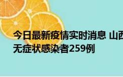 今日最新疫情实时消息 山西11月15日新增本土确诊66例、无症状感染者259例