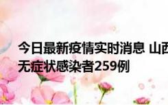 今日最新疫情实时消息 山西11月15日新增本土确诊66例、无症状感染者259例