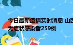 今日最新疫情实时消息 山西11月15日新增本土确诊66例、无症状感染者259例