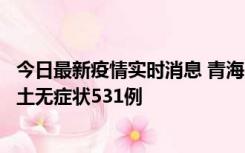 今日最新疫情实时消息 青海11月15日新增本土确诊2例、本土无症状531例