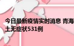 今日最新疫情实时消息 青海11月15日新增本土确诊2例、本土无症状531例