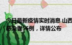 今日最新疫情实时消息 山西太原新增确诊病例8例、无症状感染者56例，详情公布