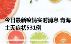 今日最新疫情实时消息 青海11月15日新增本土确诊2例、本土无症状531例