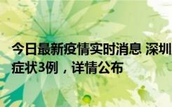 今日最新疫情实时消息 深圳11月15日新增本土确诊9例、无症状3例，详情公布