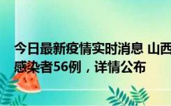 今日最新疫情实时消息 山西太原新增确诊病例8例、无症状感染者56例，详情公布