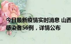 今日最新疫情实时消息 山西太原新增确诊病例8例、无症状感染者56例，详情公布