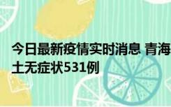 今日最新疫情实时消息 青海11月15日新增本土确诊2例、本土无症状531例