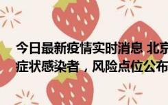 今日最新疫情实时消息 北京通州新增4例确诊病例和2例无症状感染者，风险点位公布