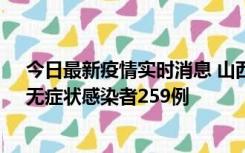 今日最新疫情实时消息 山西11月15日新增本土确诊66例、无症状感染者259例