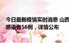 今日最新疫情实时消息 山西太原新增确诊病例8例、无症状感染者56例，详情公布