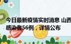 今日最新疫情实时消息 山西太原新增确诊病例8例、无症状感染者56例，详情公布