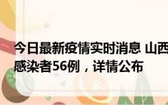 今日最新疫情实时消息 山西太原新增确诊病例8例、无症状感染者56例，详情公布