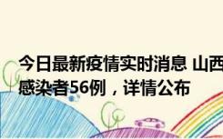 今日最新疫情实时消息 山西太原新增确诊病例8例、无症状感染者56例，详情公布