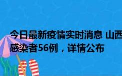 今日最新疫情实时消息 山西太原新增确诊病例8例、无症状感染者56例，详情公布