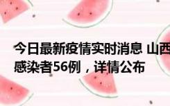 今日最新疫情实时消息 山西太原新增确诊病例8例、无症状感染者56例，详情公布