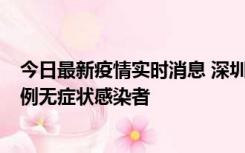 今日最新疫情实时消息 深圳11月16日新增6例确诊病例和1例无症状感染者