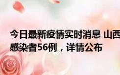 今日最新疫情实时消息 山西太原新增确诊病例8例、无症状感染者56例，详情公布