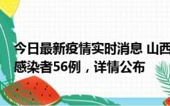 今日最新疫情实时消息 山西太原新增确诊病例8例、无症状感染者56例，详情公布