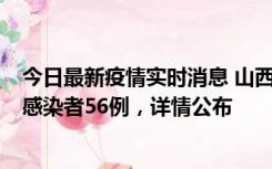 今日最新疫情实时消息 山西太原新增确诊病例8例、无症状感染者56例，详情公布