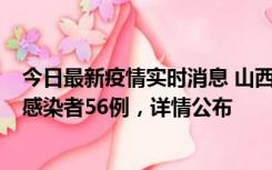 今日最新疫情实时消息 山西太原新增确诊病例8例、无症状感染者56例，详情公布