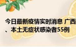 今日最新疫情实时消息 广西11月17日新增本土确诊病例1例、本土无症状感染者55例