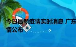 今日最新疫情实时消息 广东惠州新增4例新冠确诊病例，详情公布