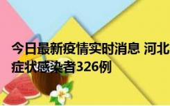 今日最新疫情实时消息 河北11月17日新增确诊病例2例、无症状感染者326例