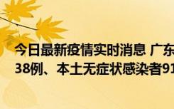 今日最新疫情实时消息 广东11月17日新增本土确诊病例1338例、本土无症状感染者9110例