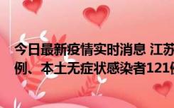 今日最新疫情实时消息 江苏11月17日新增本土确诊病例21例、本土无症状感染者121例