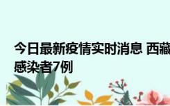 今日最新疫情实时消息 西藏新增本土确诊病例2例、无症状感染者7例