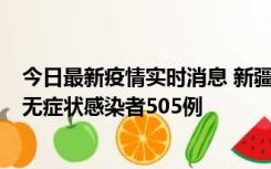 今日最新疫情实时消息 新疆乌鲁木齐市新增确诊病例18例、无症状感染者505例