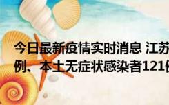 今日最新疫情实时消息 江苏11月17日新增本土确诊病例21例、本土无症状感染者121例