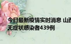 今日最新疫情实时消息 山西11月18日新增本土确诊56例、无症状感染者439例