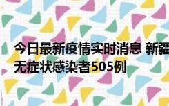 今日最新疫情实时消息 新疆乌鲁木齐市新增确诊病例18例、无症状感染者505例