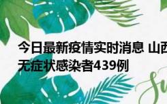 今日最新疫情实时消息 山西11月18日新增本土确诊56例、无症状感染者439例