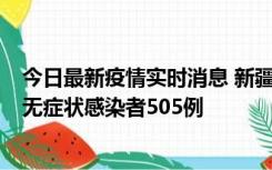 今日最新疫情实时消息 新疆乌鲁木齐市新增确诊病例18例、无症状感染者505例