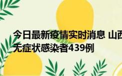 今日最新疫情实时消息 山西11月18日新增本土确诊56例、无症状感染者439例