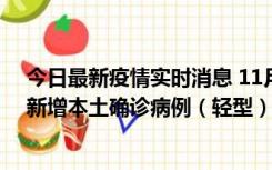 今日最新疫情实时消息 11月18日8时至24时，济南市报告新增本土确诊病例（轻型）17例、无症状感染者60例