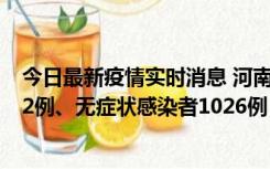 今日最新疫情实时消息 河南11月19日新增本土确诊病例192例、无症状感染者1026例