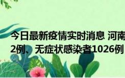 今日最新疫情实时消息 河南11月19日新增本土确诊病例192例、无症状感染者1026例