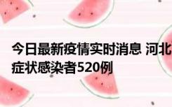 今日最新疫情实时消息 河北11月19日新增确诊病例5例、无症状感染者520例