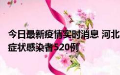 今日最新疫情实时消息 河北11月19日新增确诊病例5例、无症状感染者520例