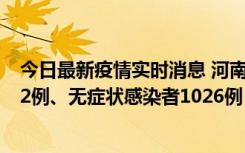 今日最新疫情实时消息 河南11月19日新增本土确诊病例192例、无症状感染者1026例